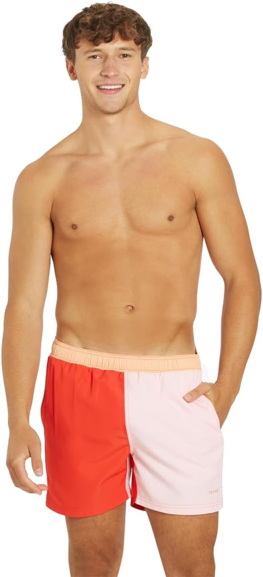 Sporti x Shaine Casas Cherry Lemonade 5” Swim Trunk – Cherry Lemonade – XX-Large