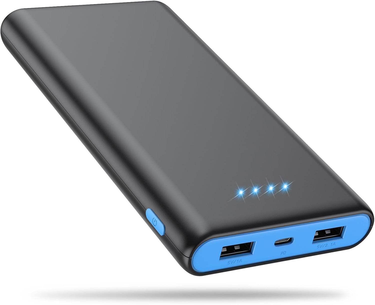 Portable Charger Power Bank 25800mAh, Ultra-High Capacity Fast Phone Charging with Smart Intelligent Controlling IC,2 USB Port External Cell Phone Battery Pack Compatible with iPhone,Android etc-Blue