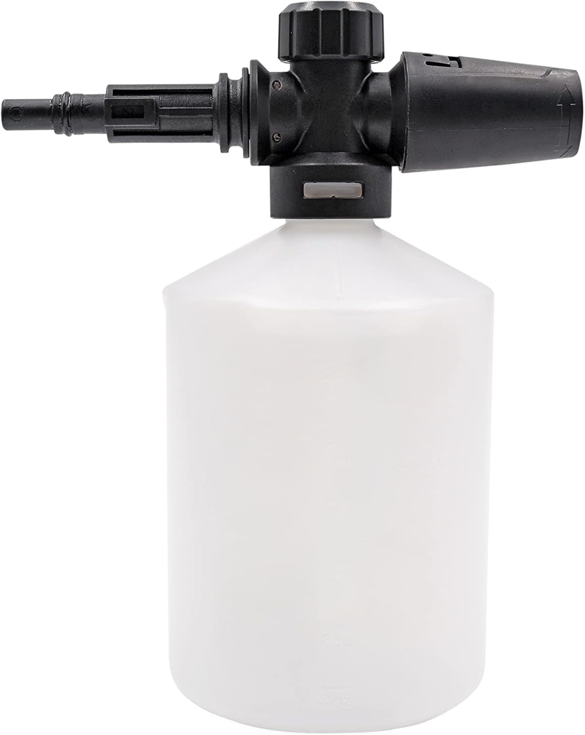 AR Blue Clean PW4620270 Bayonet Connection 25 oz Foam Cannon, with Adjustable Spray Angle, Variable Detergent Dial, 750 ml Fill Capacity