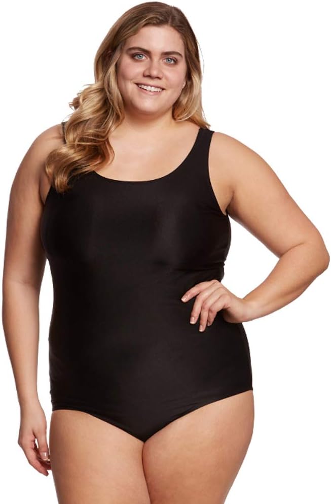 Sporti Women’s Plus Size Moderate Swimsuit