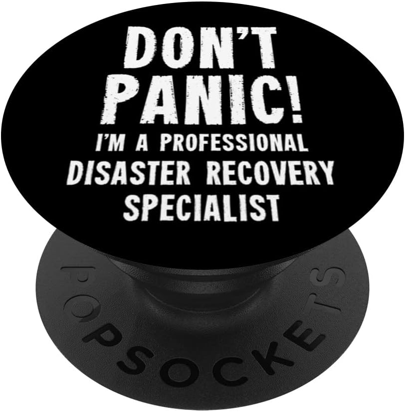 Disaster Recovery Specialist PopSockets Swappable PopGrip