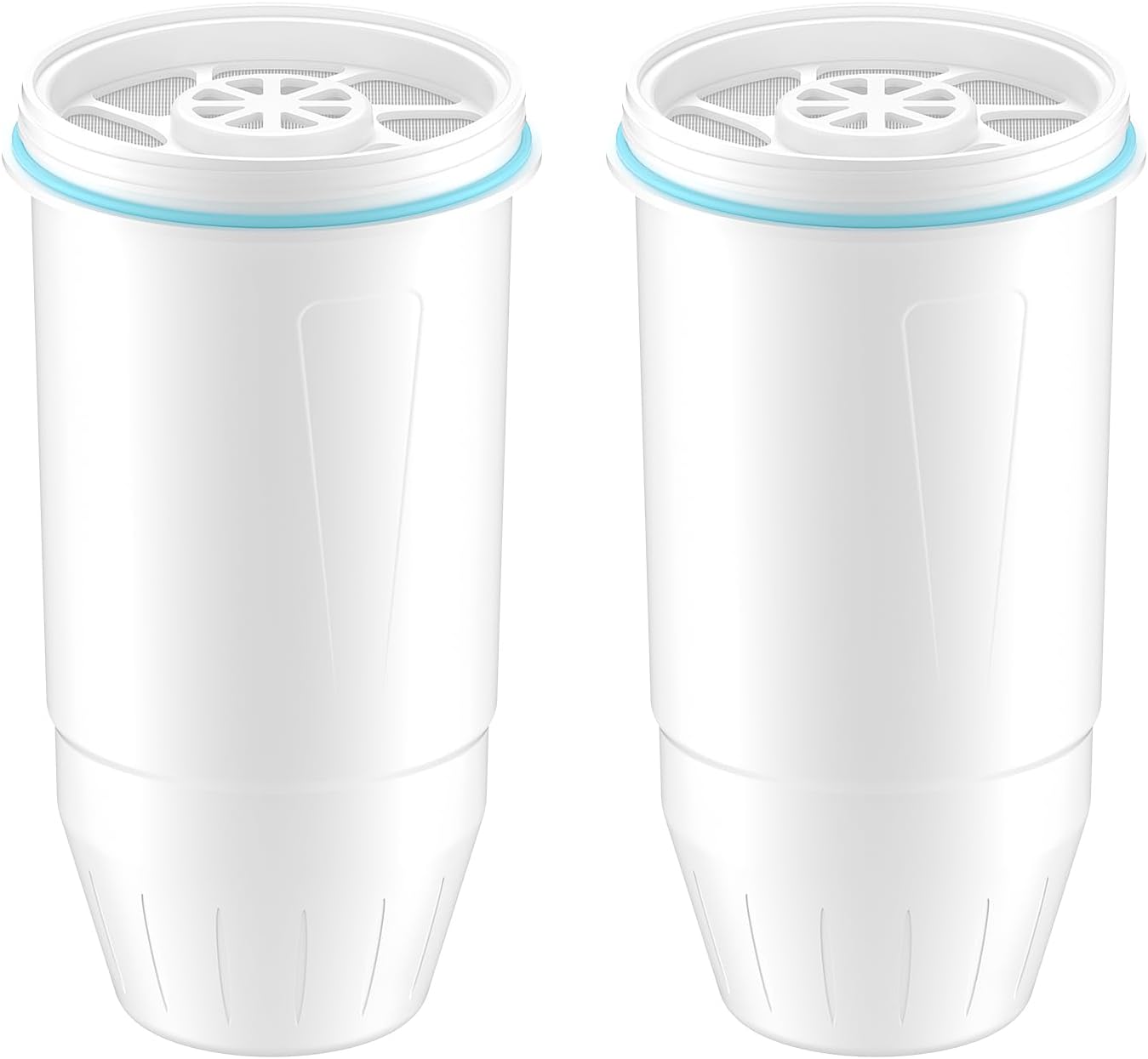 2 Pack Water Filter Replacement Compatible with Zero Pitcher and Dispenser ZR-001 ZR-004 ZP-006 ZR-017 ZD-013 ZS-008, 5-Stage Filter System, Reducing Lead, Chromium, Contaminants and TDS, PFOA/PFOS