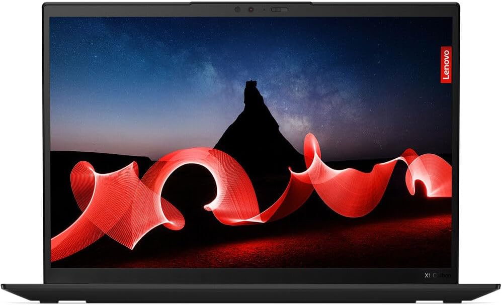 Lenovo 2024 Laptop | ThinkPad X1 Carbon Gen 12 | 14″ 1920 x 1200 Touch IPS | Intel-12 Core Ultra 7 165U | 64GB LPDDR5 | 256GB SSD | Win 11 Pro | Wi-Fi 6E – BT 5.3 – Backlit KB – FHD+IR Camera – Black