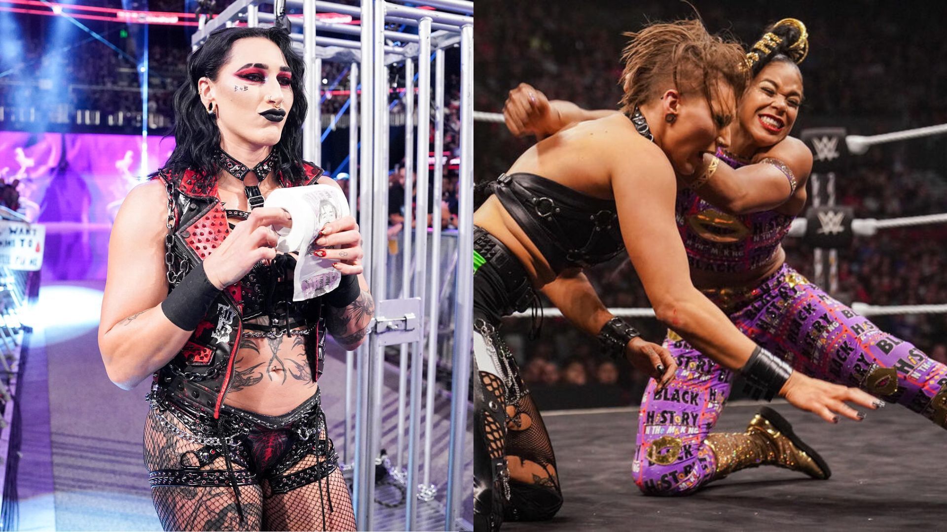 Rhea Ripley and current champion receive a five-word message from Bianca Belair; The EST expresses how she feels