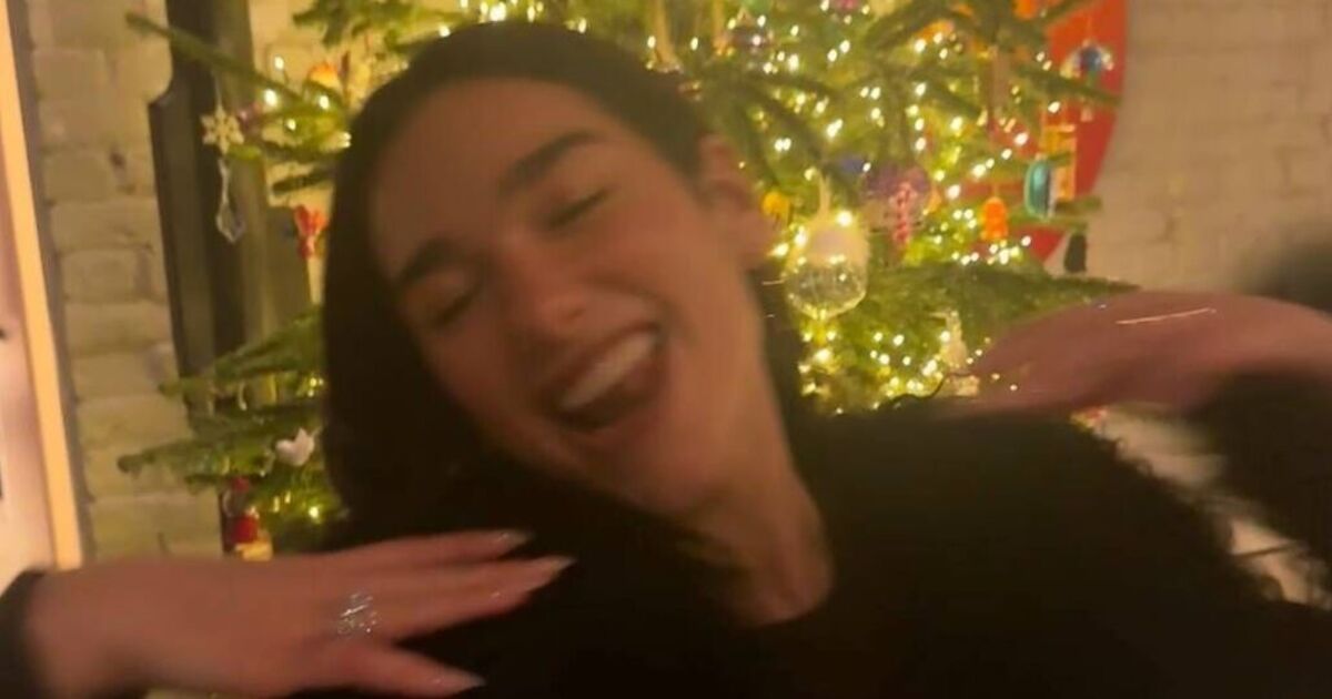 Dua Lipa announces engagement to actor and flashes huge diamond ring | Celebrity News | Showbiz & TV