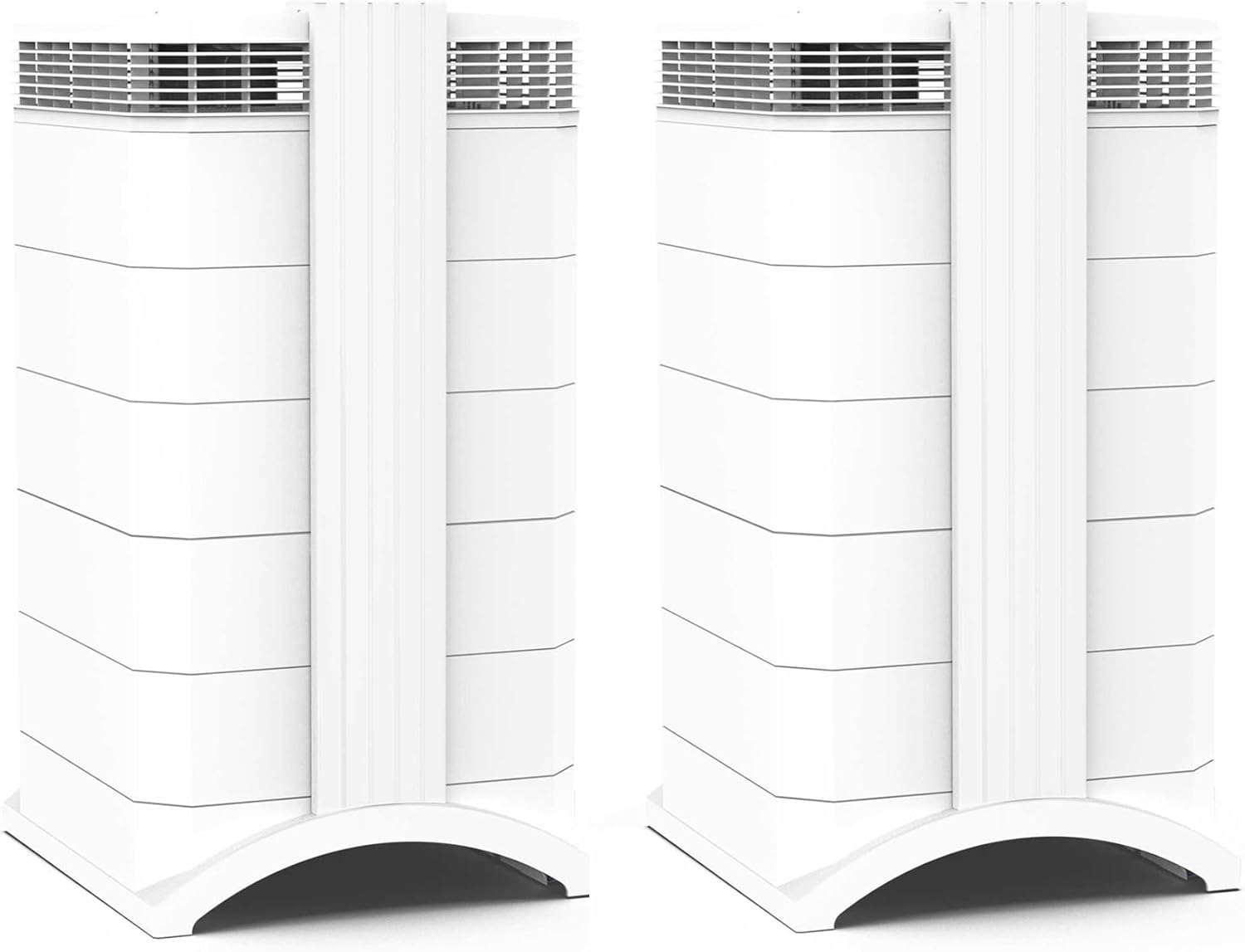 IQAir HealthPro Plus XE Air Purifier – 2-Pack- Smart HyperHEPA Filtration for Large Rooms up to 2250 sq ft – Viruses, Allergens, Smoke, Mold, Dust, Pet Dander, Swiss Made, WiFi Enabled