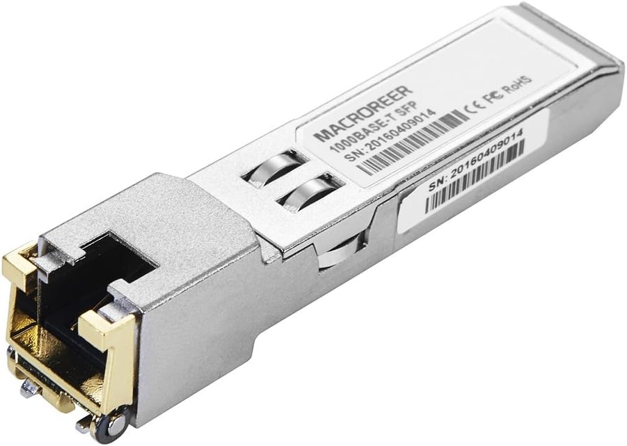 for 1.25G SFP-T, 1000BASE-T Copper SFP, SFP to RJ45 SFP, for Cisco GLC-T/SFP-GE-T,for Meraki MA-SFP-1GB-TX, Ubiquiti UF-RJ45-1G, D-Link, Supermicro, Netgear, TP-Link, Broadcom and More.