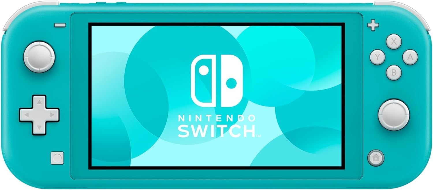 Nintendo Switch Lite Hand-Held Gaming Console – Turquoise (HDH-001) (Renewed)