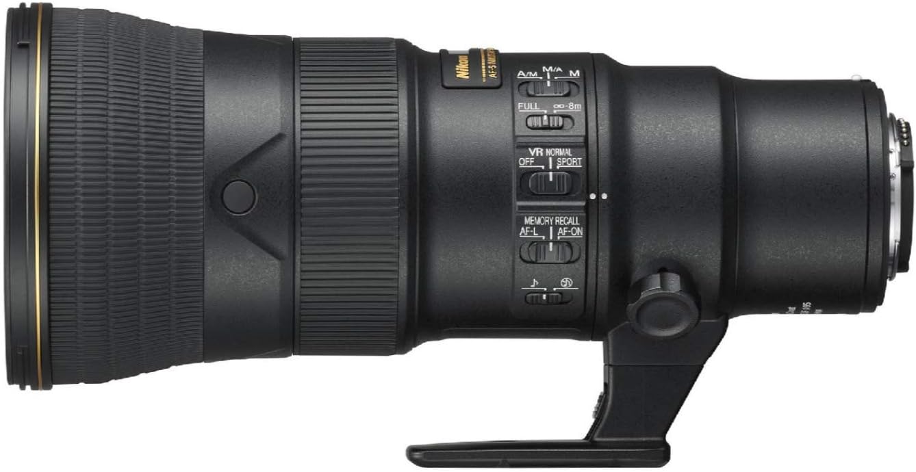 Nikon AF-S NIKKOR 500mm F/5.6E Pf ED VR Super-Telephoto Lens Black