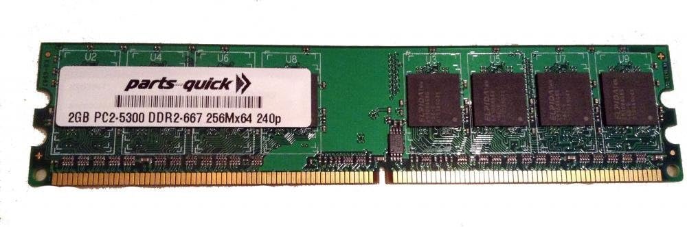 2GB Memory for HP MediaSmart Server EX470 / EX475 DDR2 PC2-5300 667MHz DIMM Non-ECC RAM Upgrade