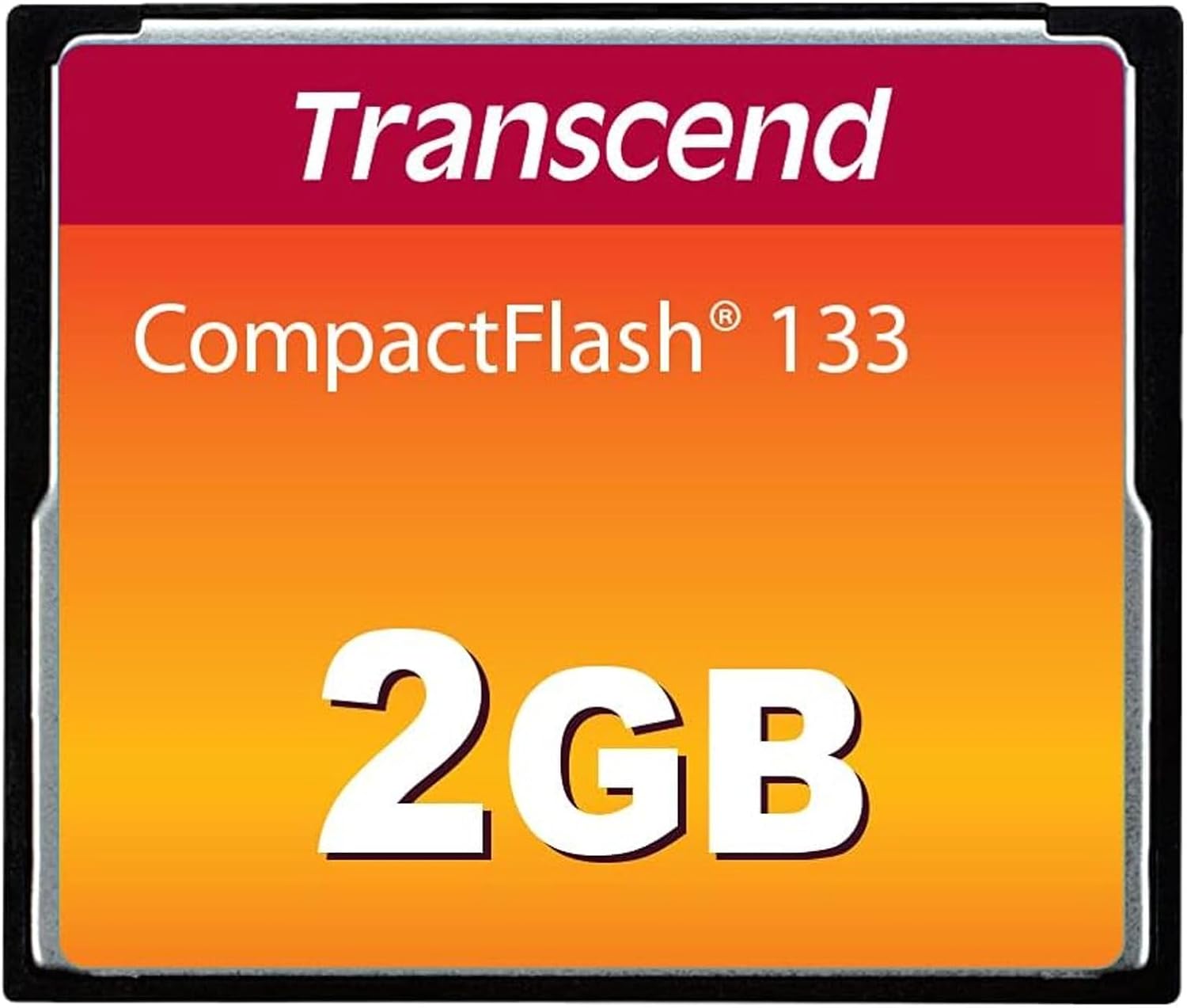 Transcend 2 GB 133x CompactFlash Memory Card TS2GCF133