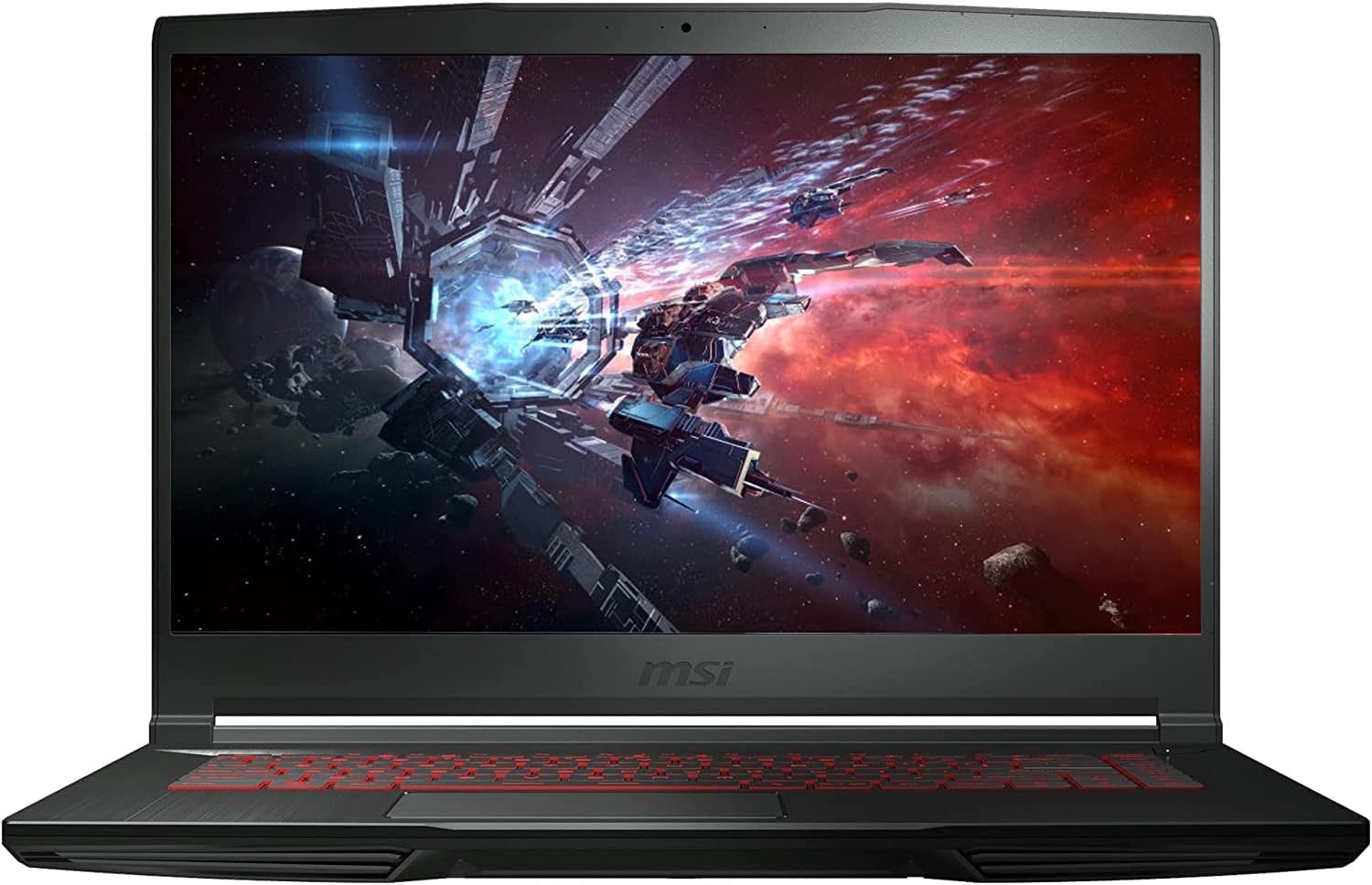 MSI Newest GF63 Thin 15.6″ FHD Gaming Laptop, 10th Gen Intel 4-Core i5-10300H up to 4.5GHz(Beat i7-7920HQ), NVIDIA GTX 1650 MaxQ, 16GB DDR4, 512GB NVMe SSD, Ethernet, WiFi 6, HDMI, USB-A&C, Win10