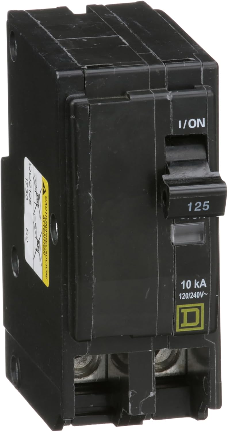 SCHNEIDER ELECTRIC Miniature Circuit Breaker 120/240-Volt 125-Amp QO2125 Sw Fusible 100A 3P Nema4 4X 5 Stainless