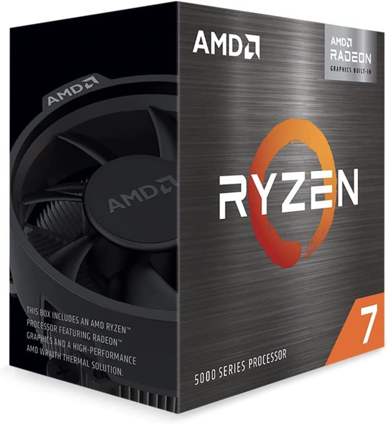 AMD Ryzen 7 5700G with Wraith Stealth Cooler 3.8GHz 8 Core / 16 Thread 72MB 100-000263BOX 3-Year Warranty [Parallel Import]