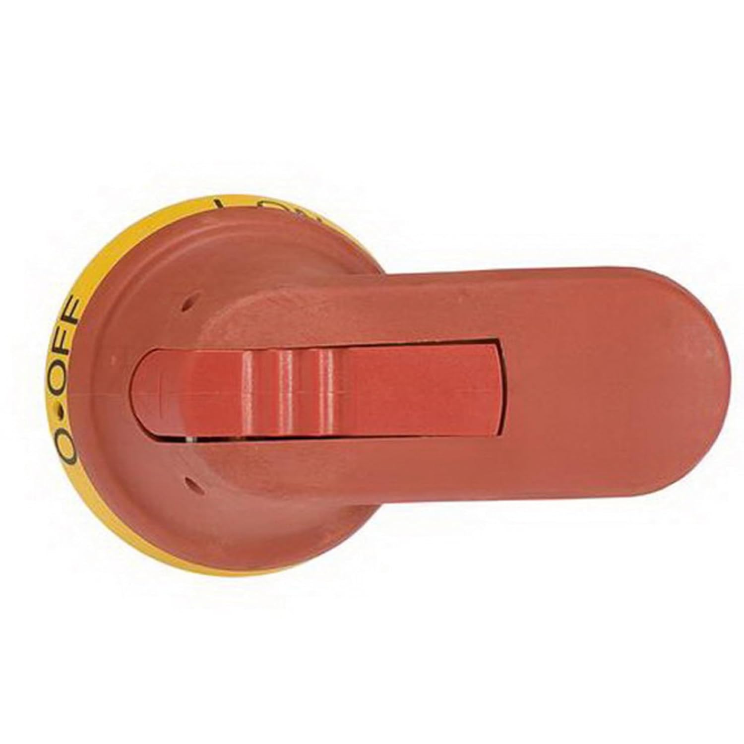 ABB OHY80J6 Pistol Handle, 3.1″/80 mm, Red/Yellow