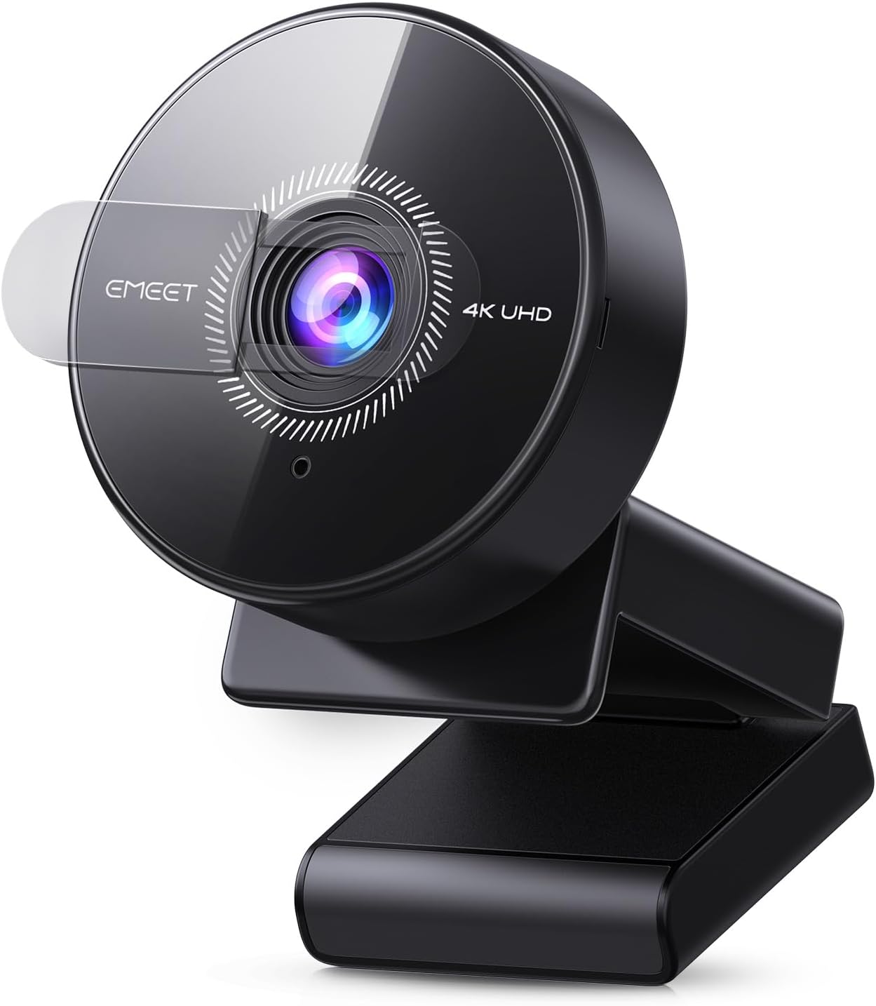 EMEET C950 4K Webcam for PC – 8 Megapixels 4K UHD, PDAF Autofocus, Noise-Canceling Mic, 70° FOV, 1080P@60FPS, Privacy Cover, USB 2.0 Plug&Play, Ideal PC Camera 4K for Zoom/Teams/Skype/Google Meet