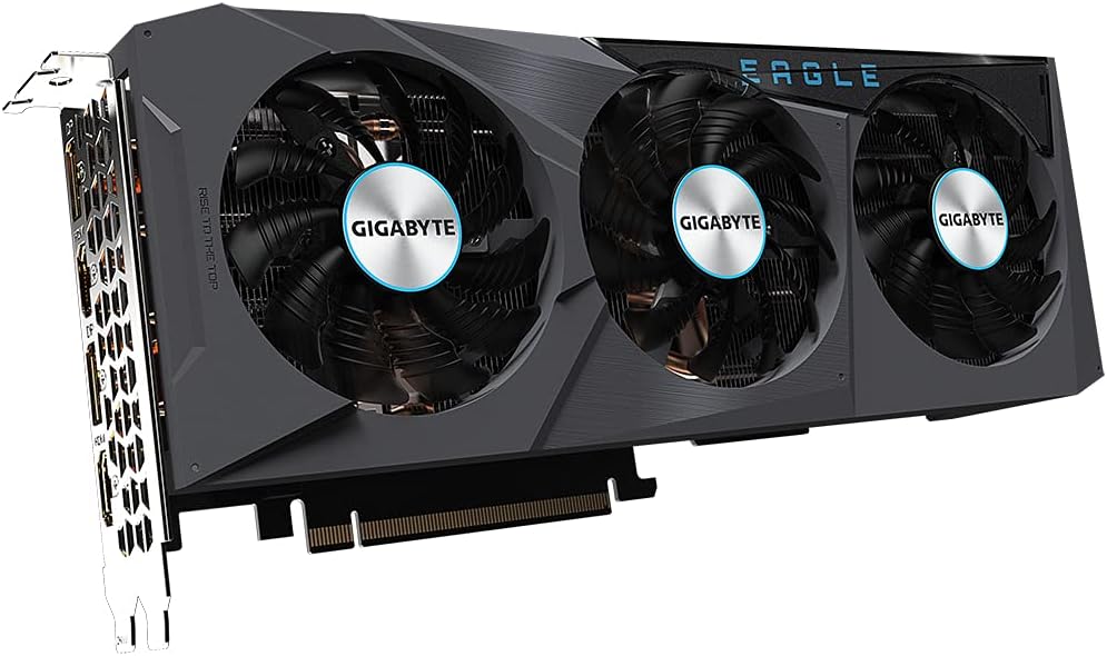 Gigabyte GeForce RTX 3070 Ti Eagle OC 8G Graphics Card, WINDFORCE 3X Cooling System, 8GB 256-bit GDDR6X, GV-N307TEAGLE OC-8GD Video Card