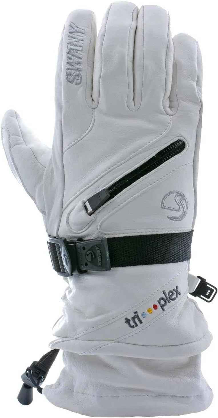 Swany Men’s X-Cell 2.1 Sports Moisture-Wicking Quick-Drying Warm Durable Flexible Leather Winter Gloves