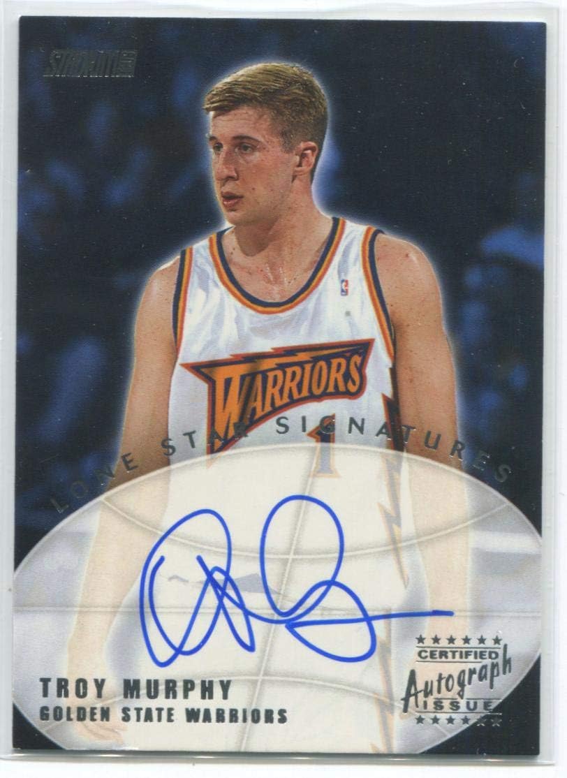 2001 Topps Stadium Club #LS-TM Troy Murphy Autographed Card – Basketball Slabbed Autographed Cards