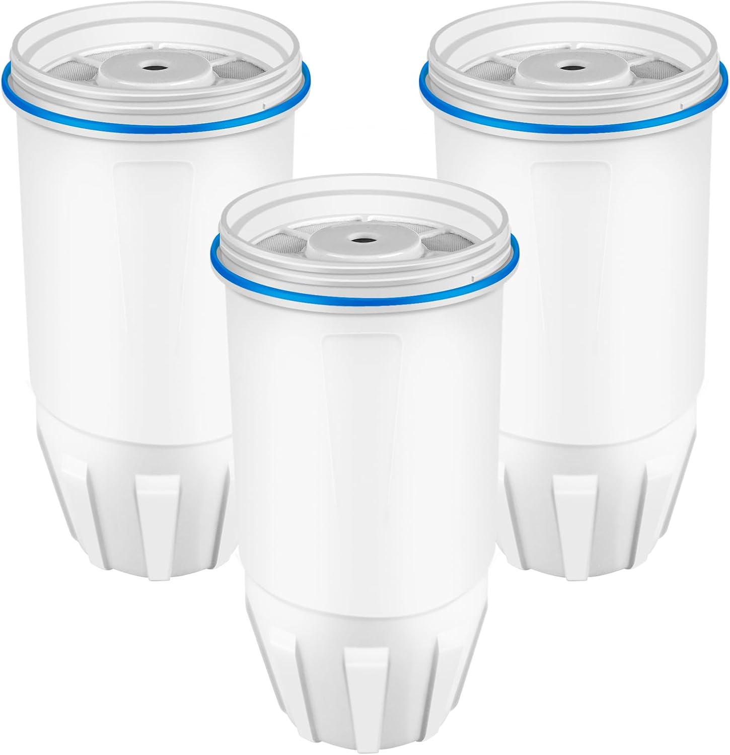 Water Filter Replacement Fit Zero Pitcher And Dispenser, 0 TDS, Multi-Stage Water Filter System Reduce PFOA/PFOS Chlorine LEAD, ZR-001 Water Filters 3 Pack SETFEEL