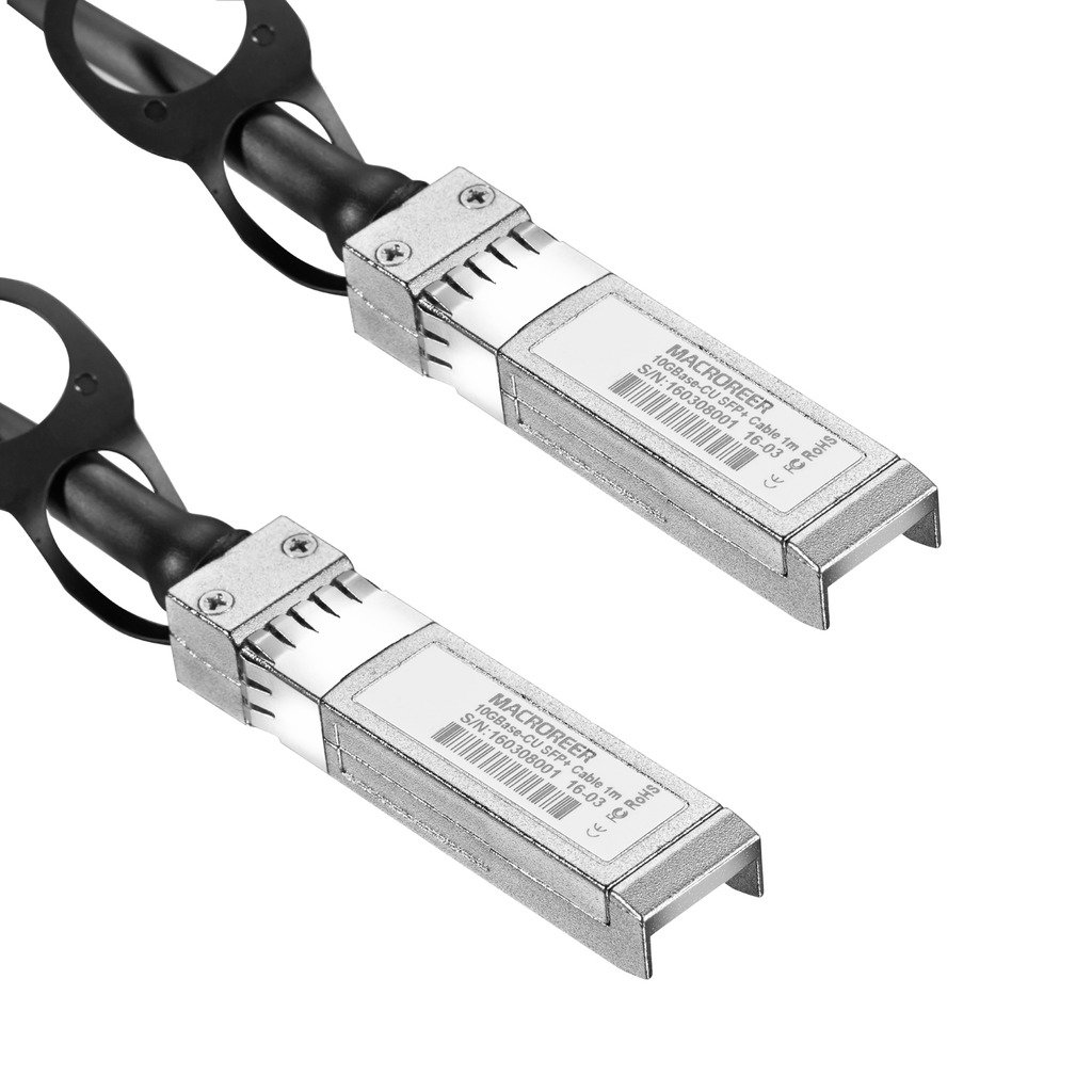 10G SFP+ DAC Twinax Cable, 10GBASE-CU Passive Direct Attach Copper SFP Cable for Cisco SFP-H10GB-CU5M, Ubiquiti UniFi UC-DAC-SFP+,fortinet,Meraki,Avaya and More,5-Meter