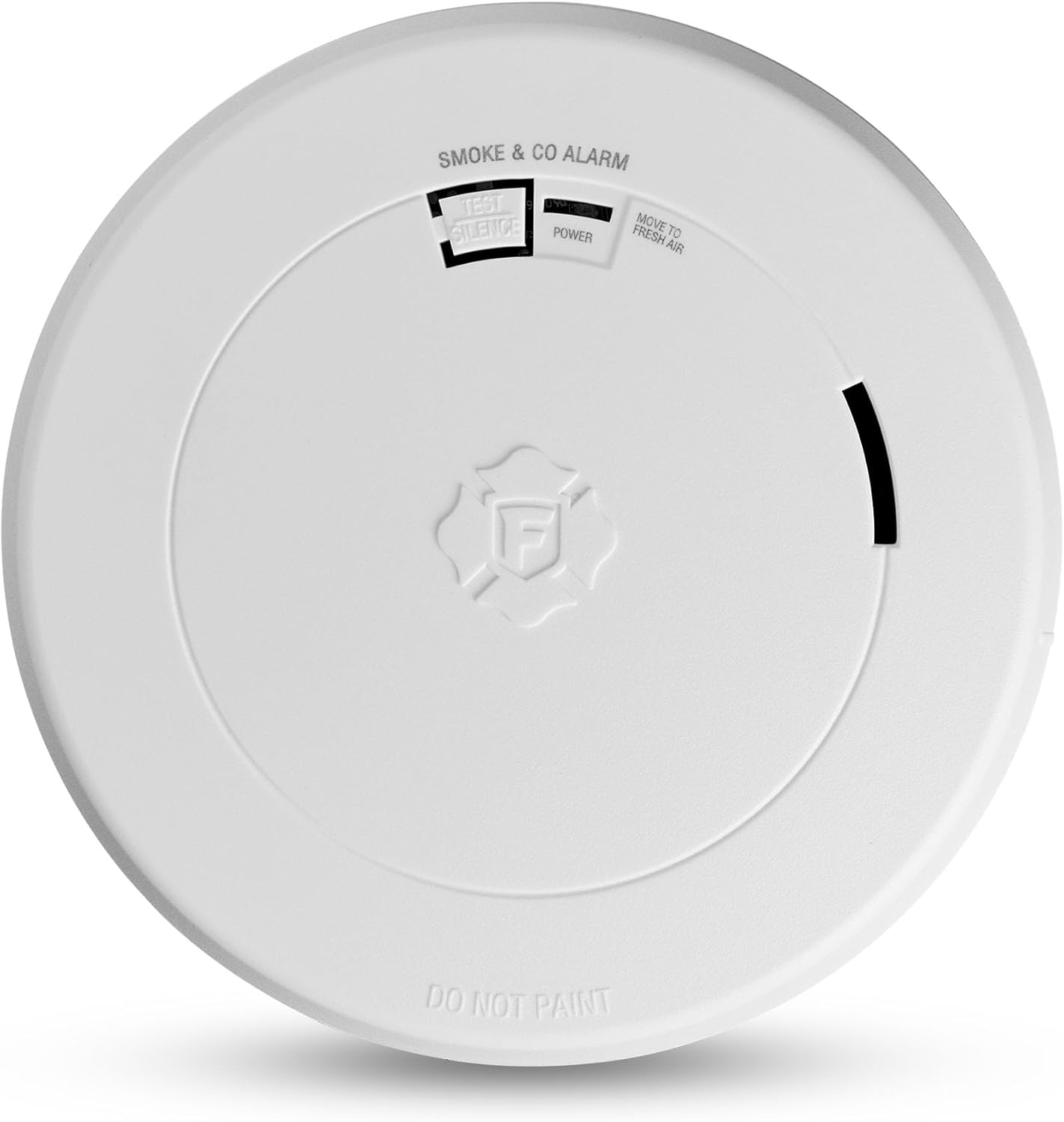 First Alert SMCO200, Battery-Operated Combination Smoke & Carbon Monoxide Alarm with Slim Profile Design, 1-Pack