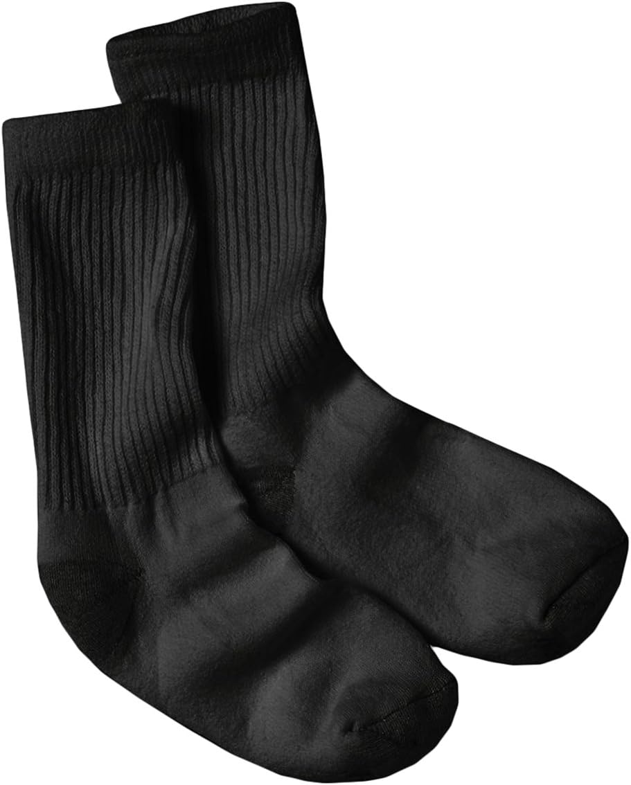 Hanes Women’s Value, Crew Soft Moisture-wicking Socks, Available in 10 and 14-packs