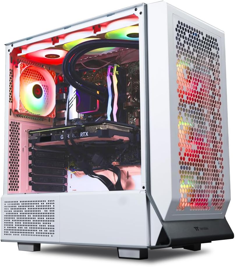 Skytech Omega Gaming PC, Ryzen 7 7700X 4.5 GHz, RTX 4070 Super 12GB GDDR6X, 1TB NVME Gen4, 32GB DDR5 RAM RGB, 750W Gold PSU, Wi-Fi, Win 11 Home