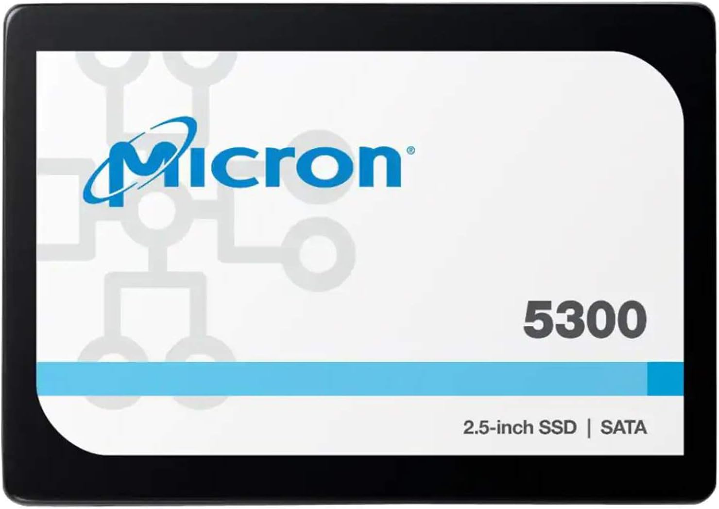 Micron 5300 PRO 3.84TB 7mm 2.5 inch Enterprise SATA 6Gb/s Solid State Drive Self-encrypting (SED) TCG eSSC – MTFDDAK3T8TDS