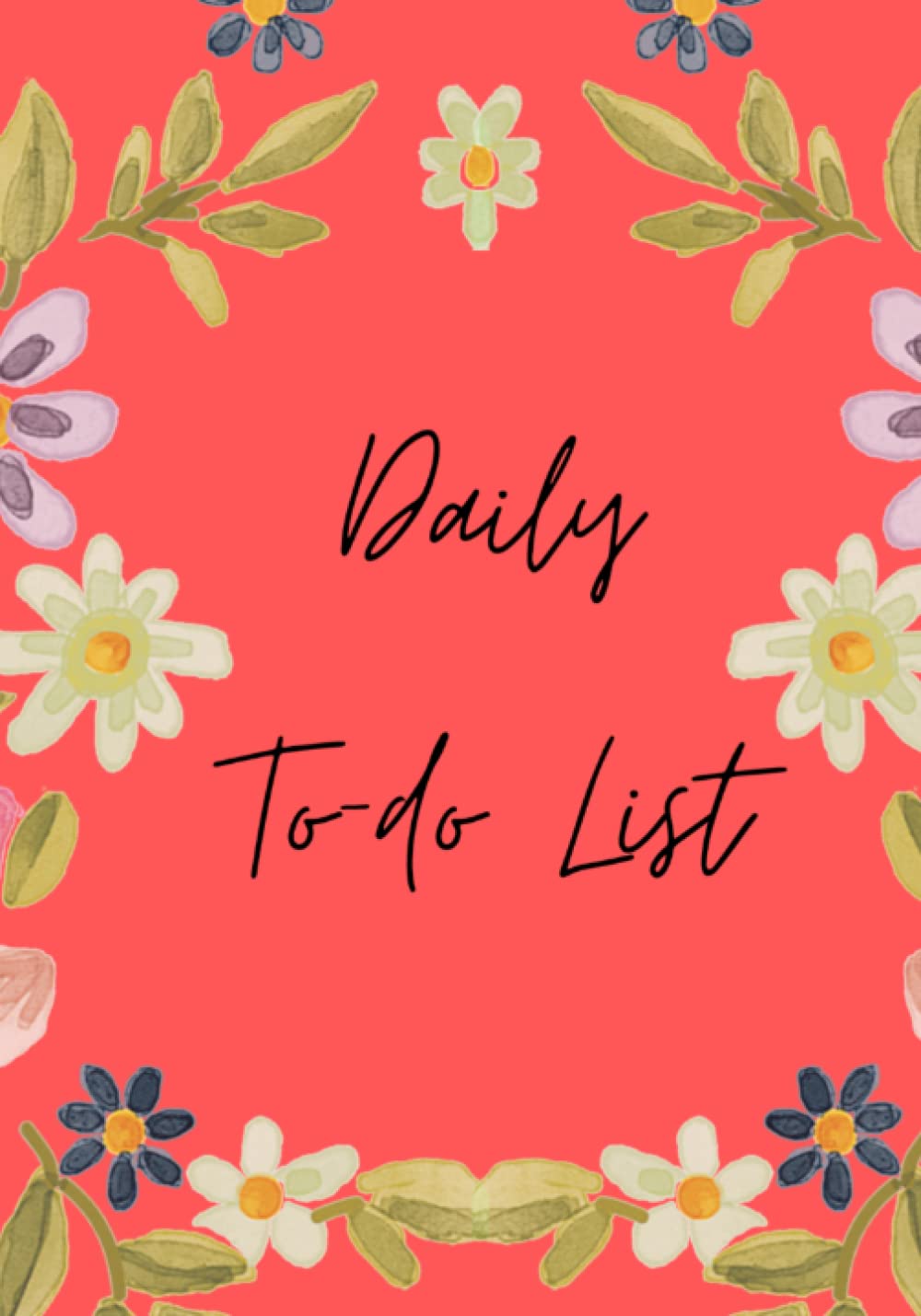 Daily To Do List Notebook | Checklist for Daily Priorities / Goals