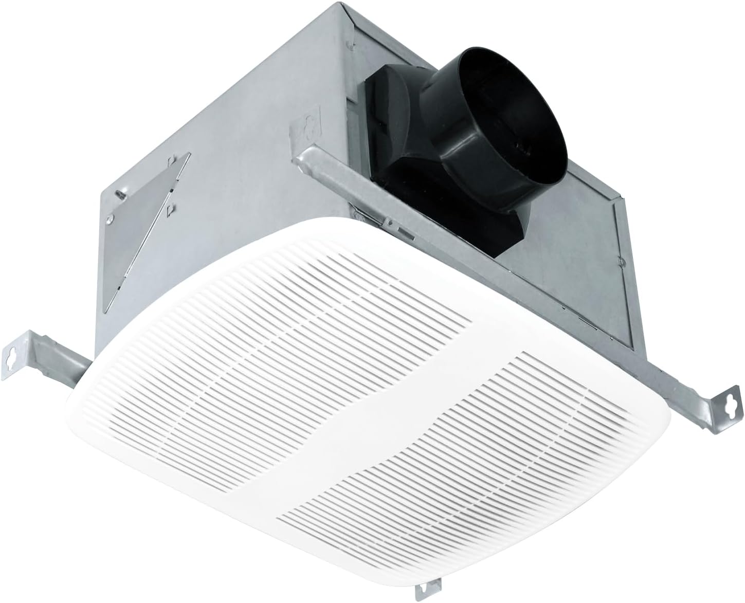 Air King AK100D Energy Star Qualified Dual Speed Exhaust Bath Fan with 100-CFM and 1.5-Sones, White Finish