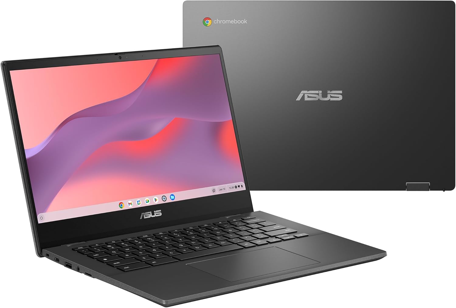 ASUS Chromebook CM14 Laptop, 14″ HD Anti-Glare Display (1366×768), MediaTek Kompanio 520, 4GB RAM, 64GB eMMC, ChromeOS, Gray, CM1402CM2A-DS44, Gravity Grey