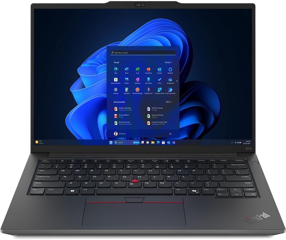 Lenovo ThinkPad E14 Gen 6 (AMD),14″ Display,AMD Ryzen 7 7735U,16GB SO-DIMM DDR5-4800,512GB SSD,Windows 11 Pro