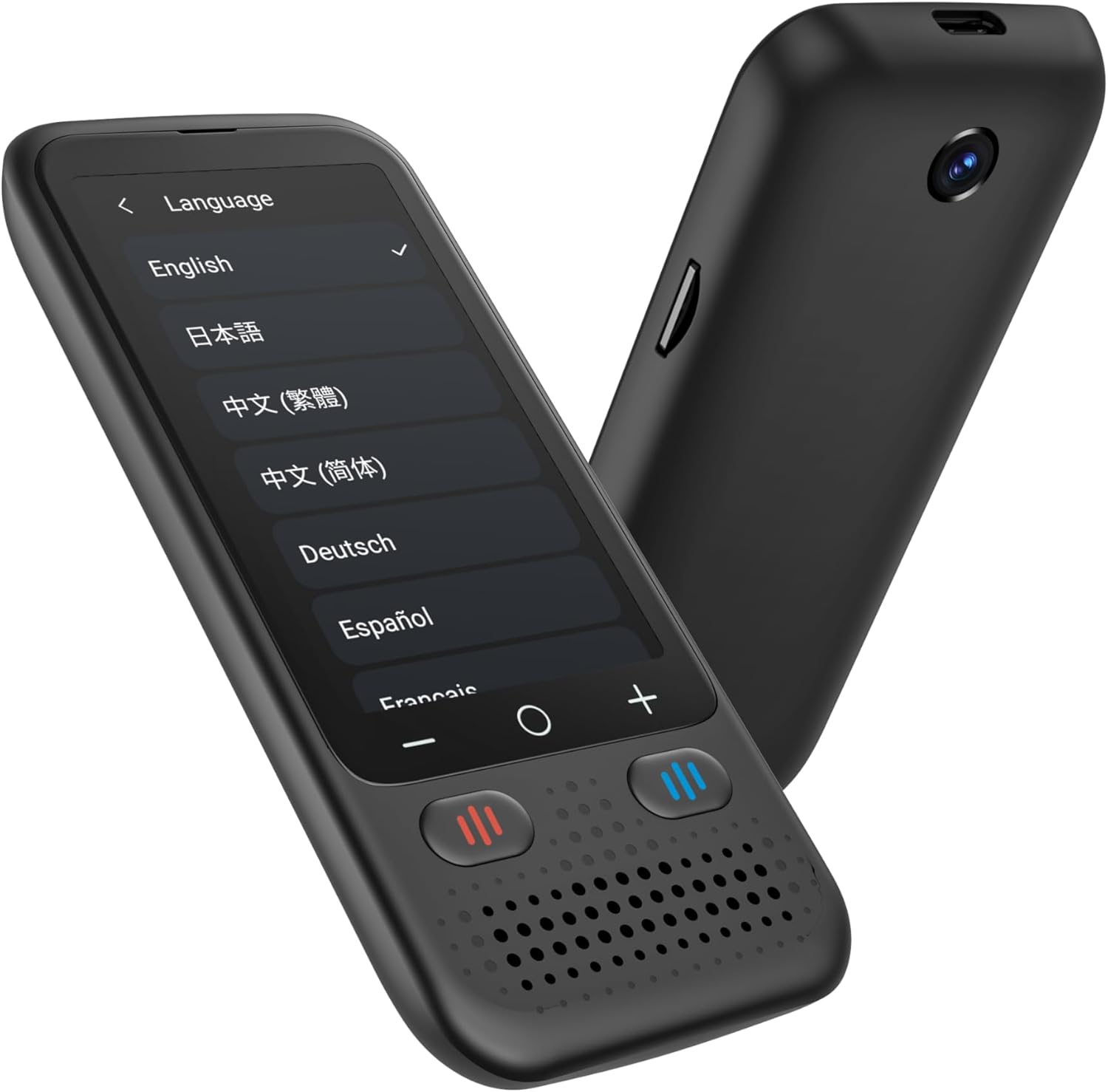 Language Translator Device No WI-FI, Artificial Intelligence Voice Instant Two-Way Language Translation Support Offline, Recording and Photograph