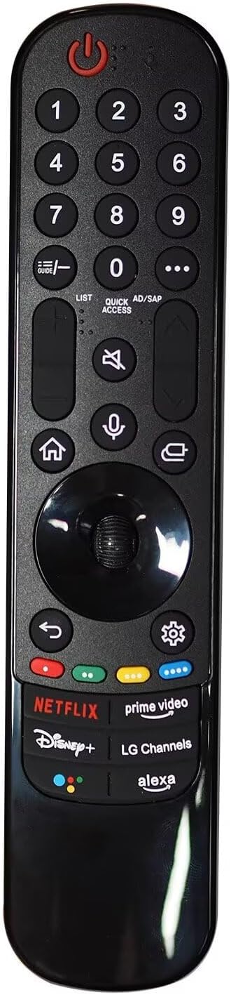 RIVIERA MR22GA Replacement Magic Remote Control with Voice and Pointer Function for LG Smart ThinQ OLED WebOS UHD TV. AKB76039902 Compatible with Year 2018-2023 Ver. MR23GA MR22GA MR21GA MR20GA