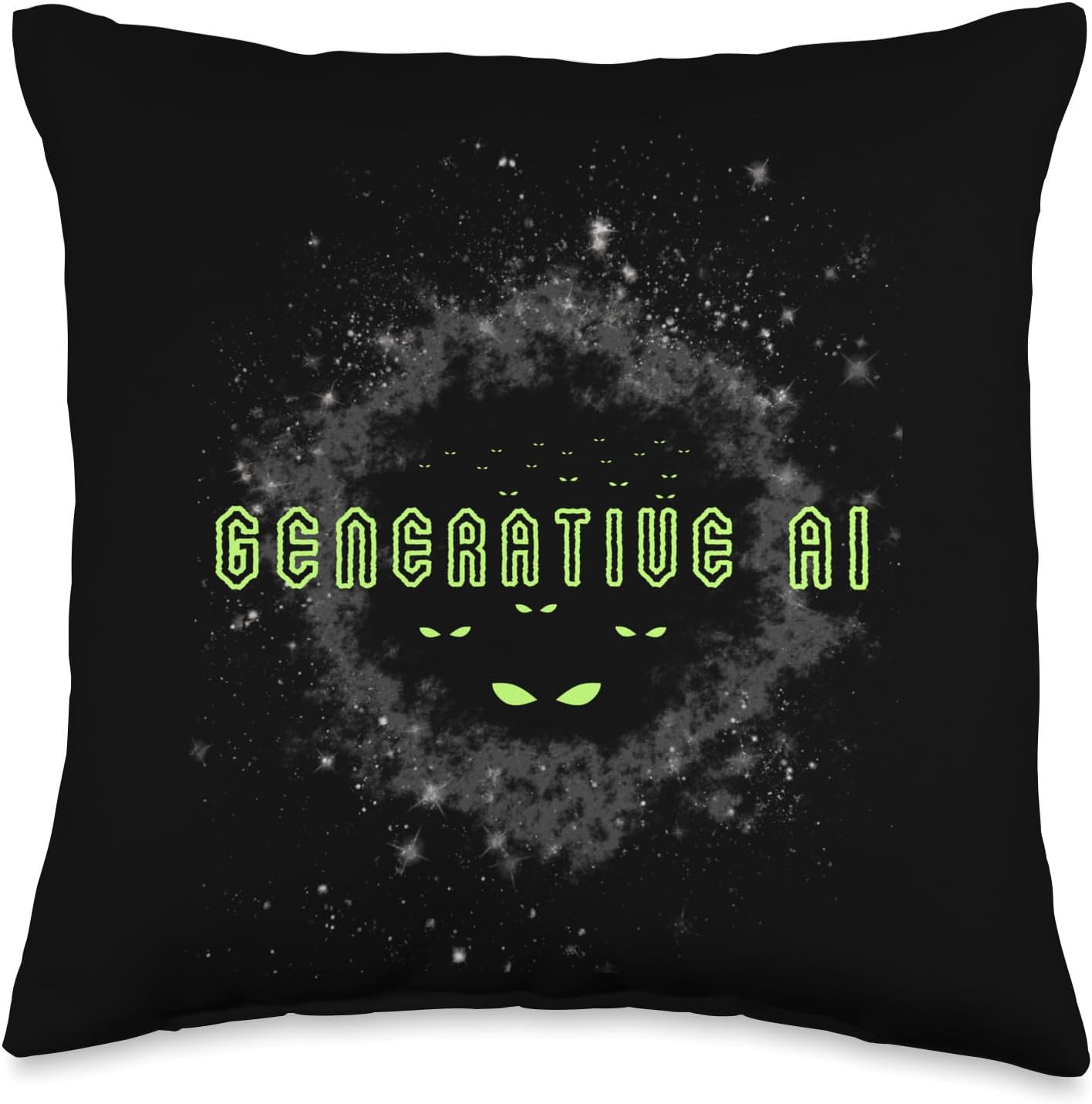 Generative AI Data Science RNN NLP GenAI LLM Chatbot AI GAN Throw Pillow