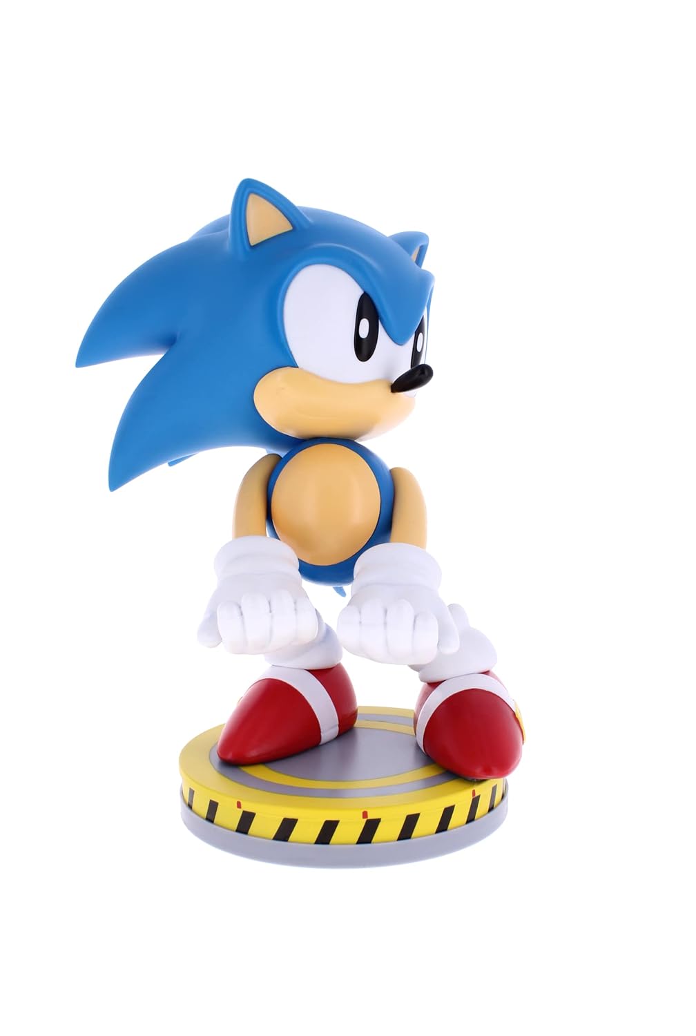 Exquisite Gaming: Sliding Sonic Phone Stand & Controller Holder – Sonic The Hedgehog – Officially Licenced Figure, Cable Guys