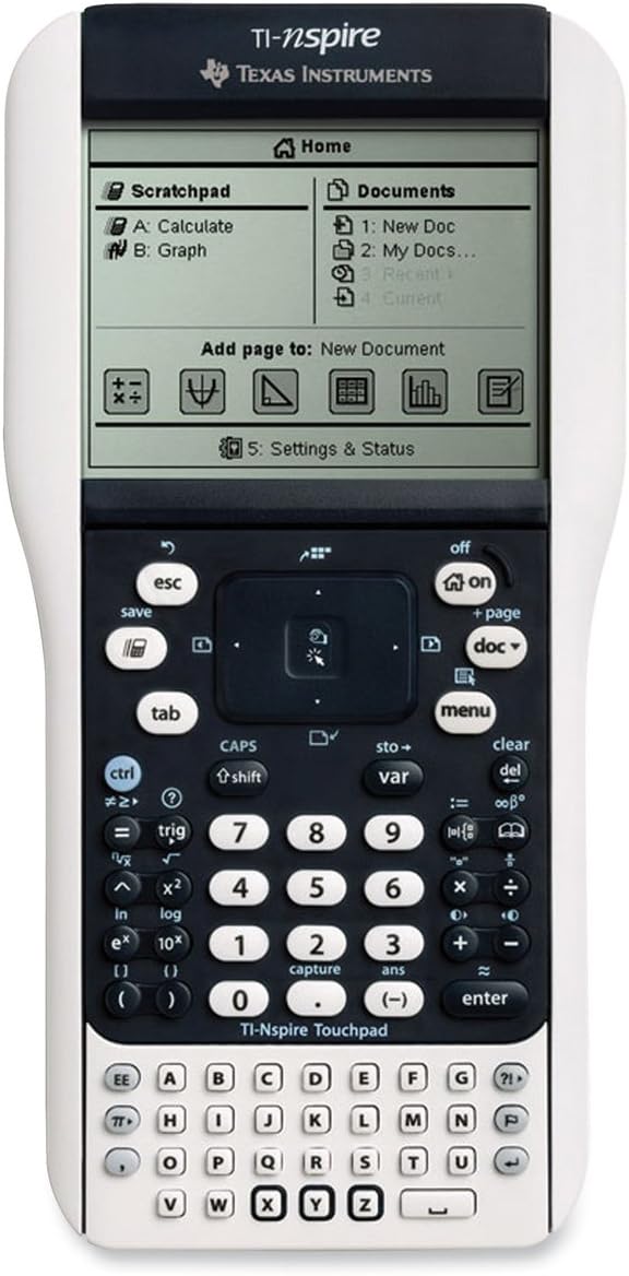 Texas Instruments TI-Nspire Handheld with Touchpad Graphing Calculator