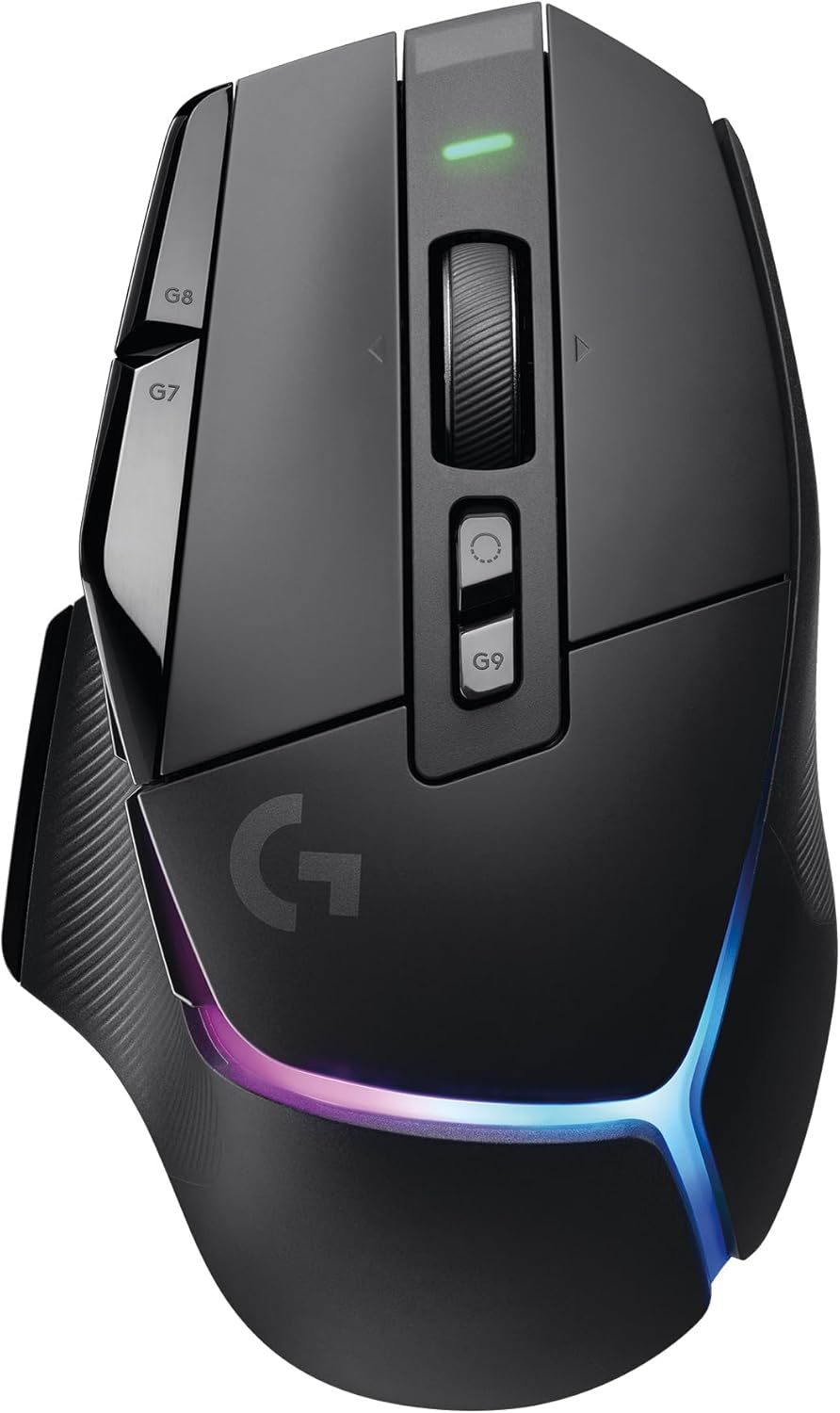 Logitech G502 X Plus Lightspeed Wireless Optical Mouse – LIGHTFORCE hybrid switches, LIGHTSYNC RGB, HERO 25K gaming sensor, compatible with PC – macOS/Windows – Black