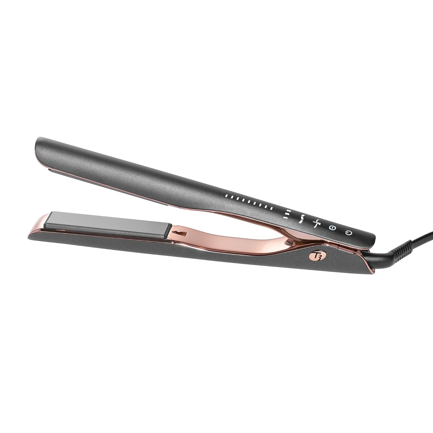 T3 Smooth ID 1” Flat Iron with Touch Interface – Digital Ceramic Flat Iron with Interactive HeatID Technology for Automatic Heat Setting Personalization