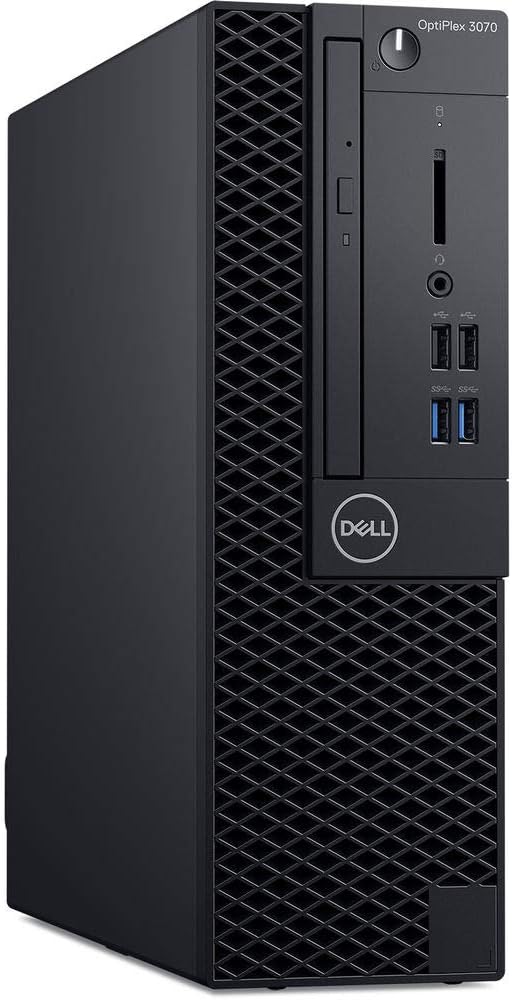 Dell OptiPlex 3070 Small Form Factor PC, Intel Hexa Core i5-9500 up to 4.4GHz, 16G DDR4, 512G SSD, Windows 10 Pro 64 Bit-Multi-Language Supports English/Spanish/French(Renewed)