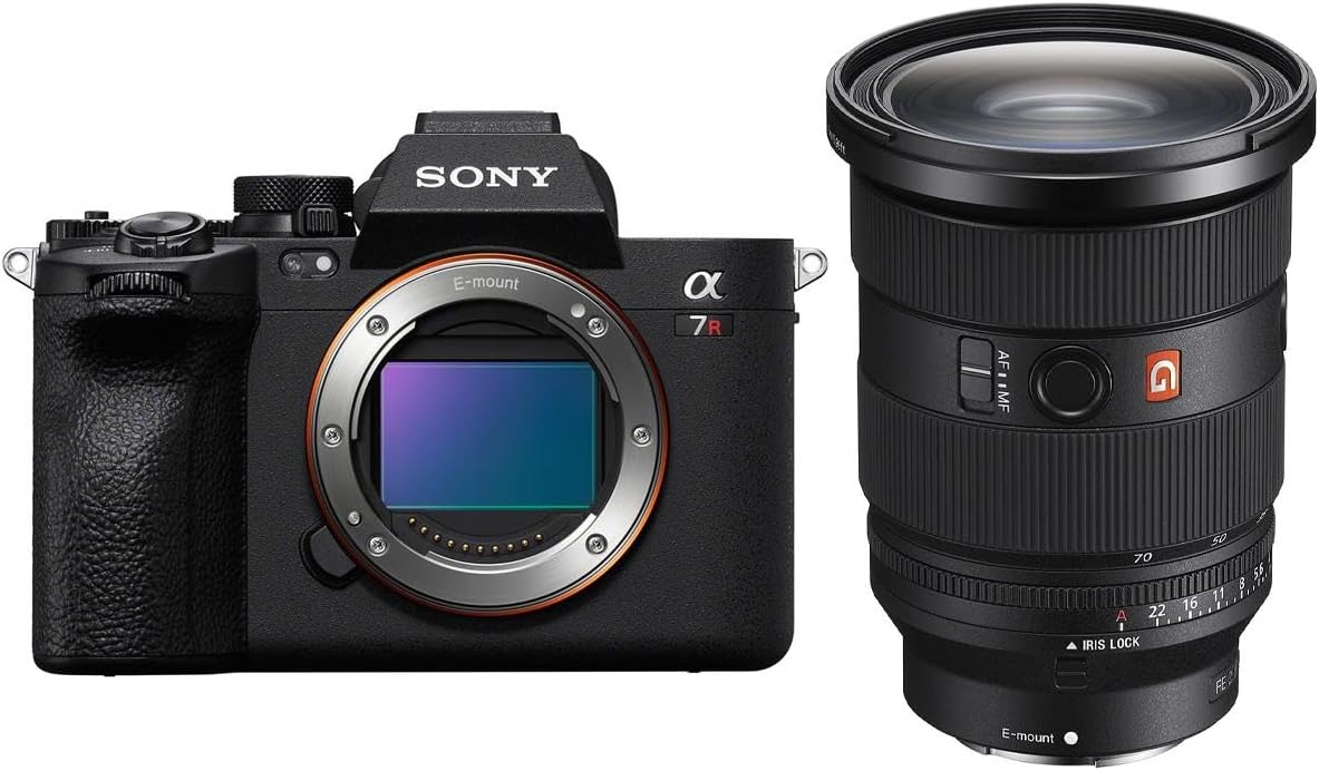 Sony Alpha a7R V 61.0MP Full Frame Mirrorless Digital Interchangeable Lens Camera Body – Bundle with Sony FE 24-70mm f/2.8 GM II Standard Zoom E-Mount Lens