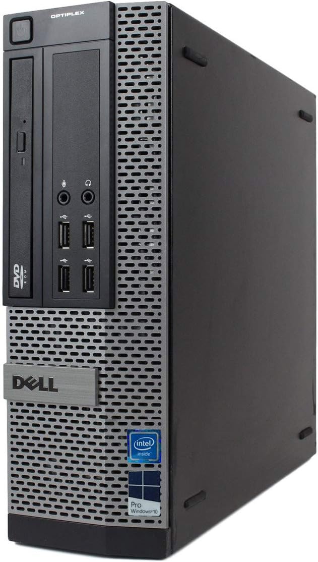 Dell Optiplex 9020 Desktop Computer – Intel Core i5 3.5GHz, 32GB DDR3, New 1TB SSD, Windows 10 Pro 64-Bit, WiFi, DVD-ROM (Renewed)