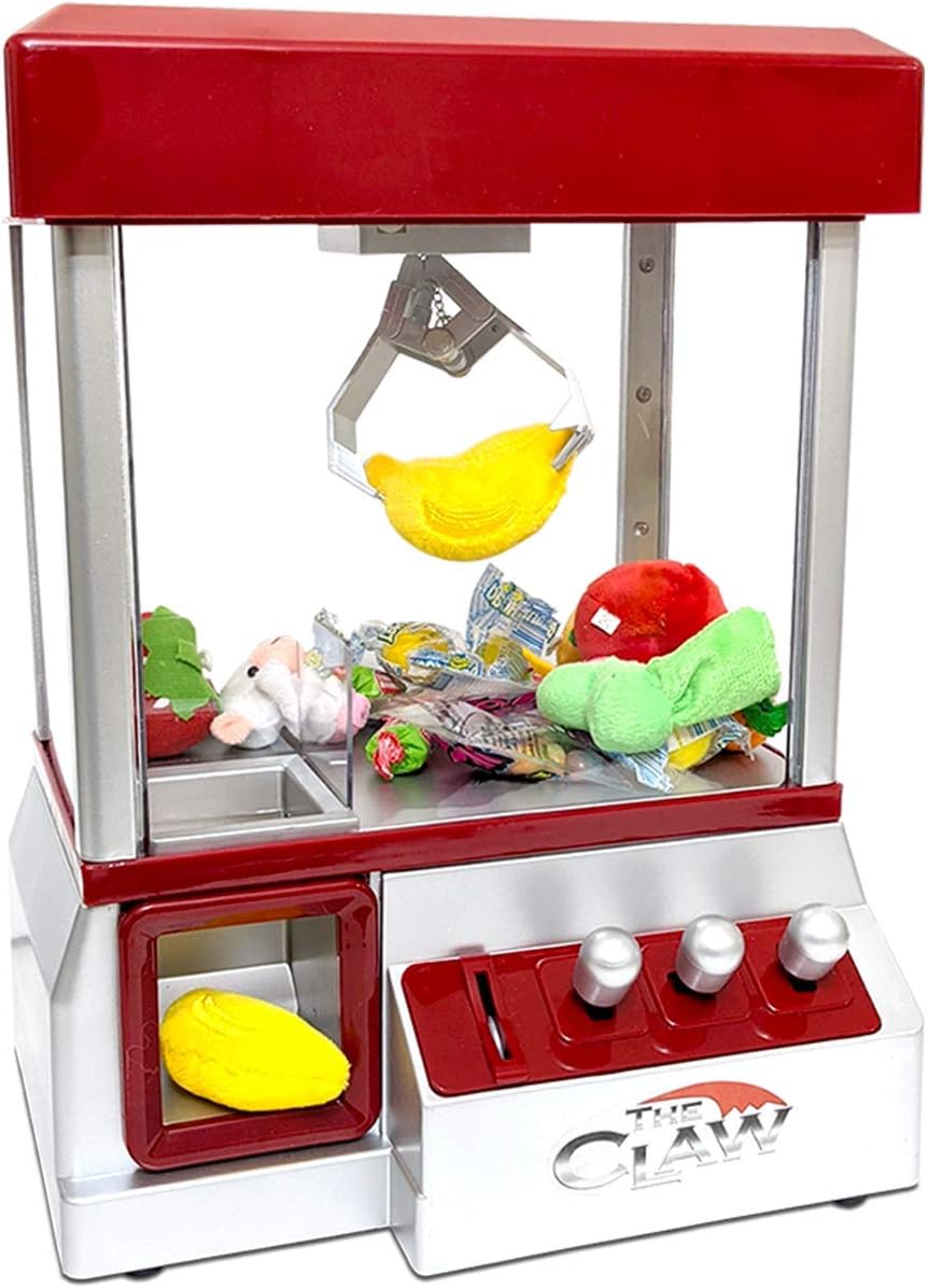 Etna Electronic Arcade Claw Machine Mini Candy Prize Dispenser Game with Sound