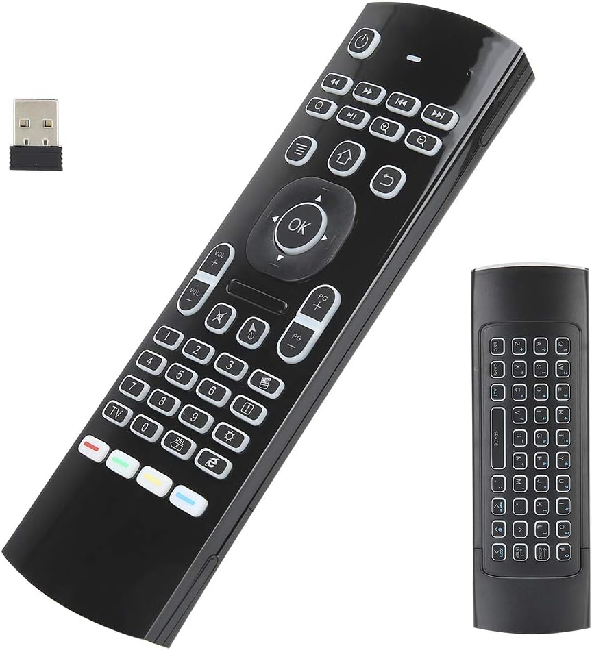 Air Mouse Keyboard 6Axis Backlight 2.4G Multifunctional Smart TV Remote Control with Motion Sensing for Android TV Box/PC/Smart TV/Projector