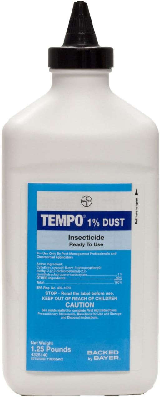 Tempo Dust Insecticide Powder Kills Bedbugs RoachesNOT for Sale to: CA, NY, SC, CT