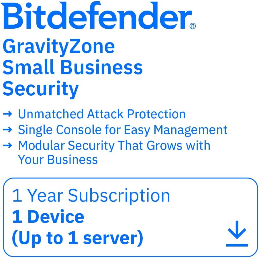 Bitdefender GravityZone Small Business Security [PC/Mac Online Code]