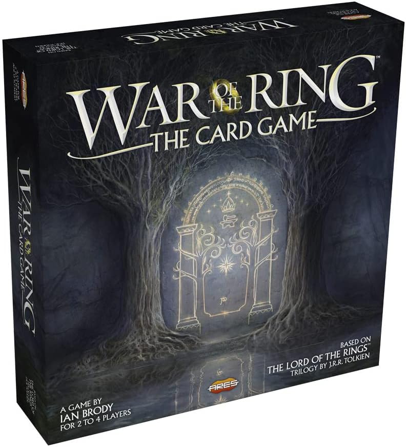 Ares Games War of The Ring: The Card Game – 60+ Minutes of Gameplay for 2-4 Players – Card Games for Teens and Adults Ages 13+ – English Version