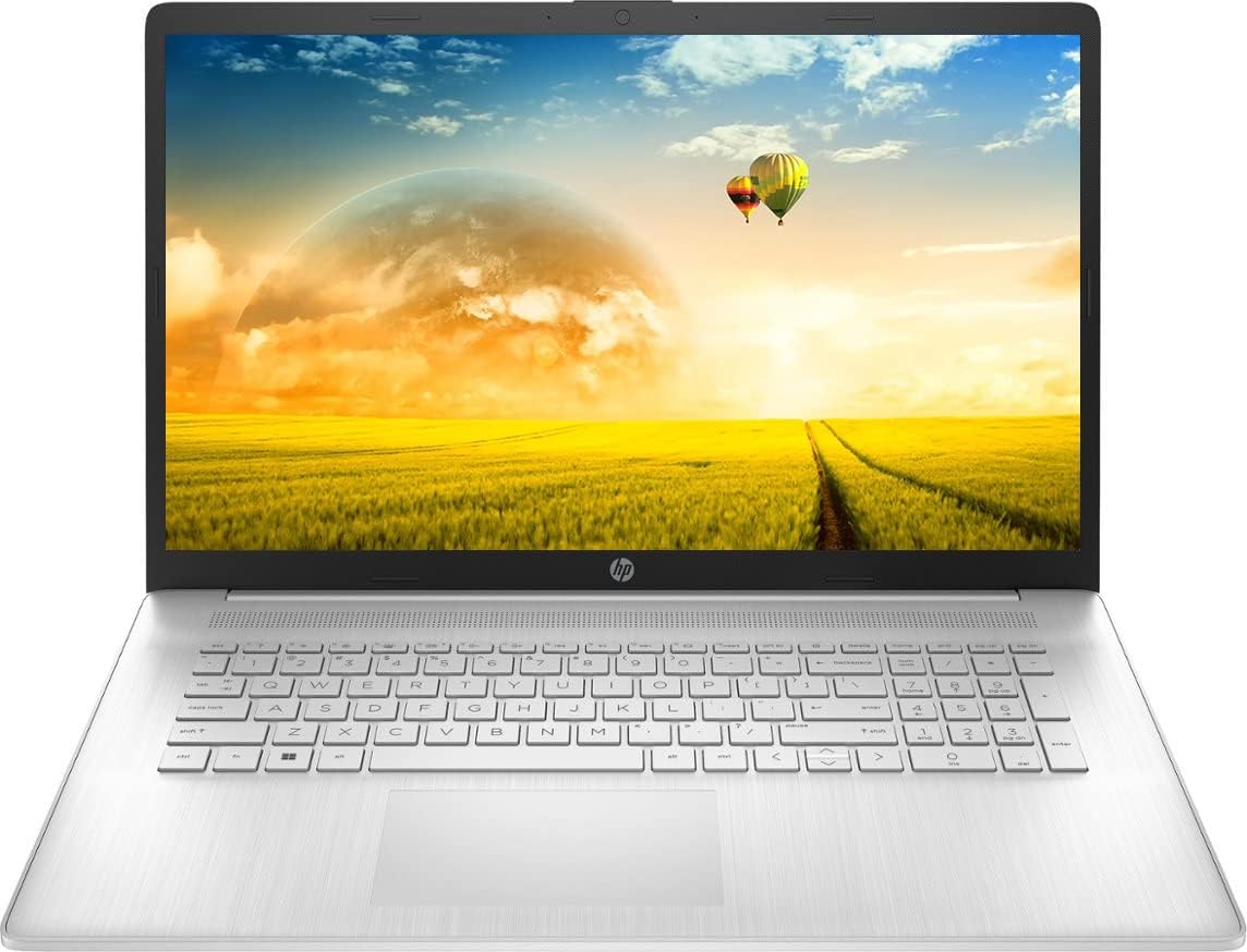 HP 17.3″ Flagship HD+ Business Laptop, 16GB DDR4 RAM, 1TB PCIe SSD, Intel Quad Core i3-1125G4(Beat i5-1035G4), Bluetooth, HDMI, Webcam, Windows 11, Silver, w/GM Accessories