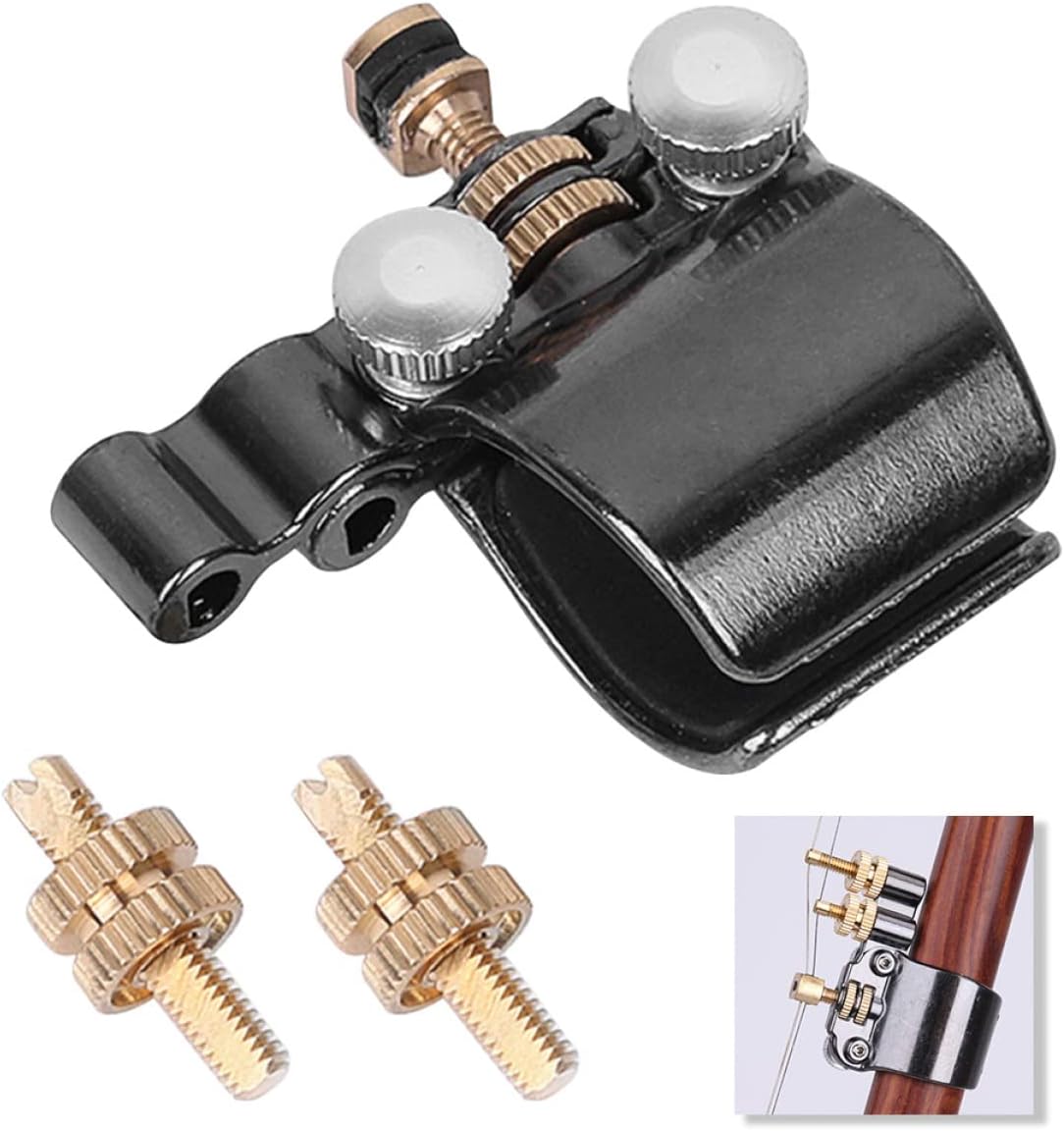 Milisten Erhu String Adjusters Fine Tuners for Precision Tuning of Erhu Instruments and Convenient Accessories for Musicians Ideal for Beginners and Professionals